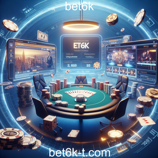 Descubra o Mundo do Pôquer Online no Bet6k